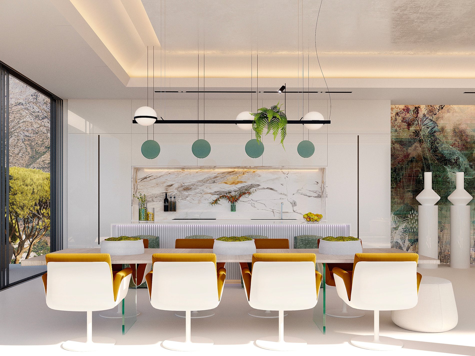 Villa Auriga in Vista Lago Residences Dining Room