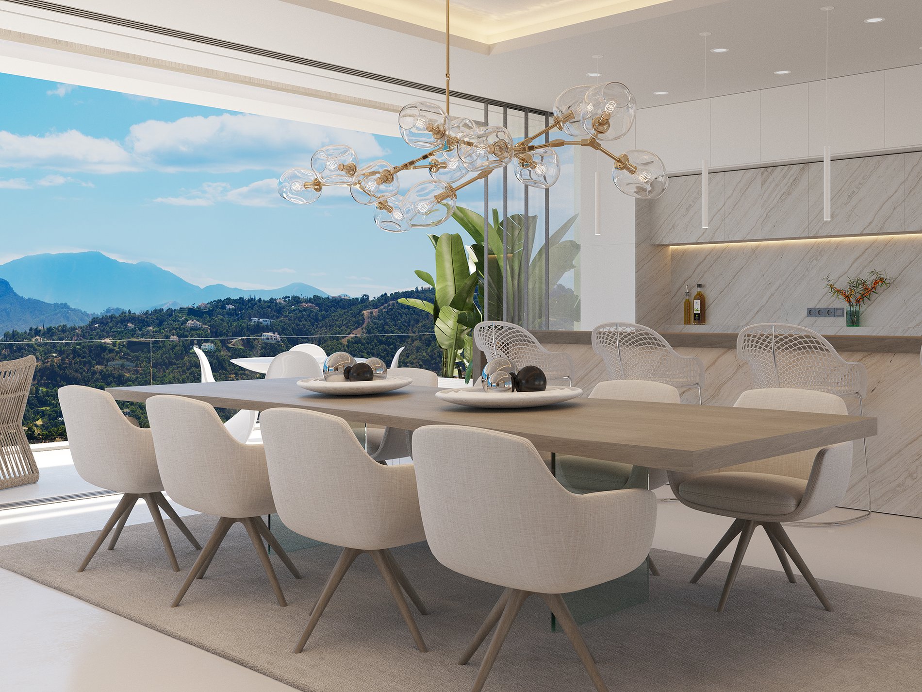 Villa Auriga in Vista Lago Residences Dining Room