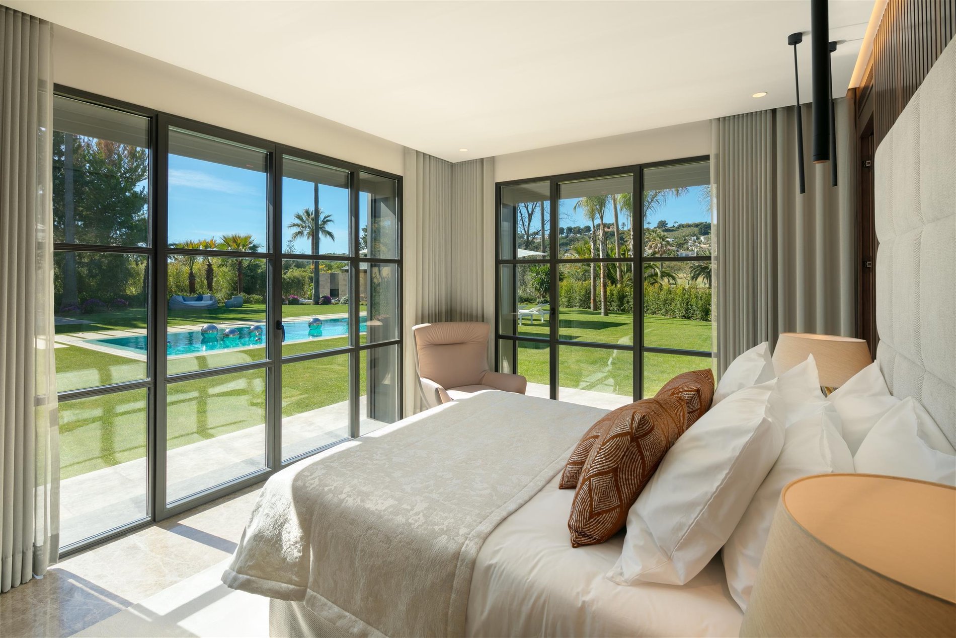 Front line Las Brisas Golf Estate Bedroom