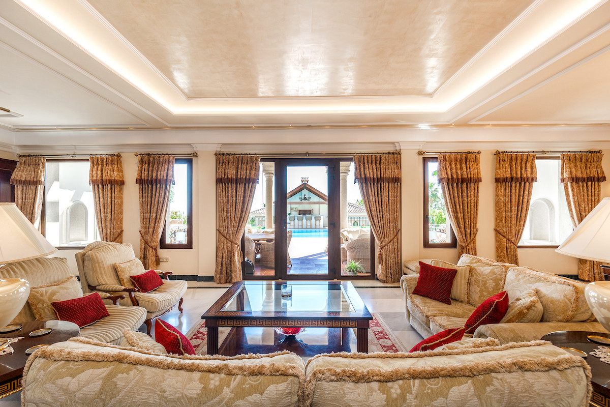 Reformed Luxury Golden Mile Villa Living Room