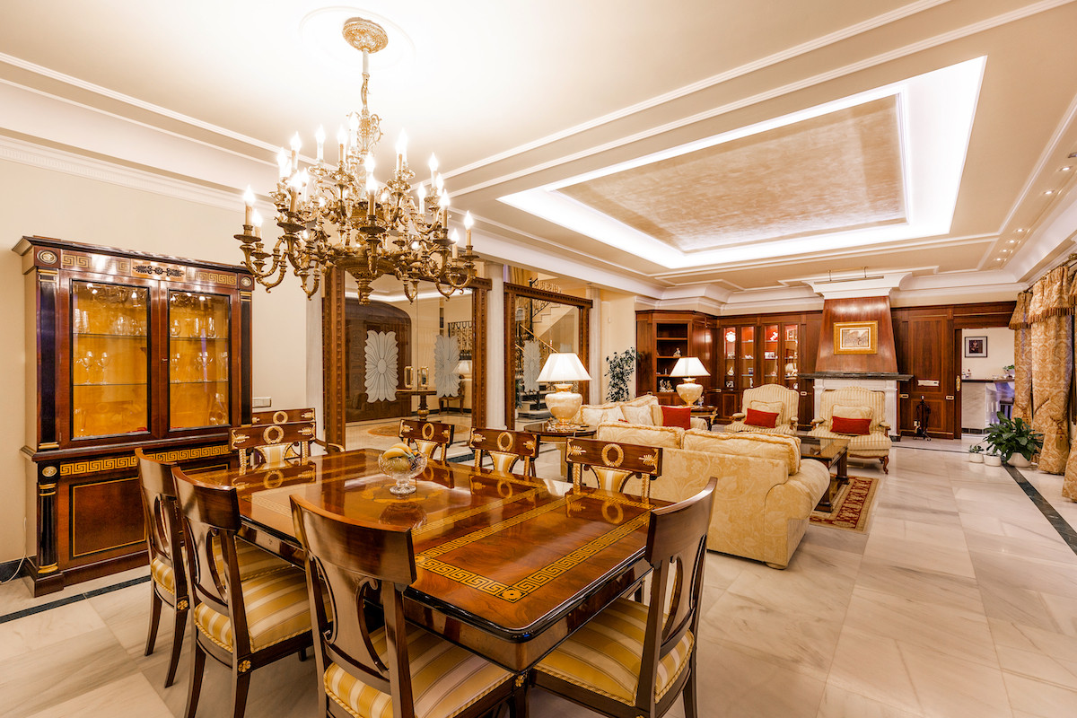 Reformed Luxury Golden Mile Villa Dining Room
