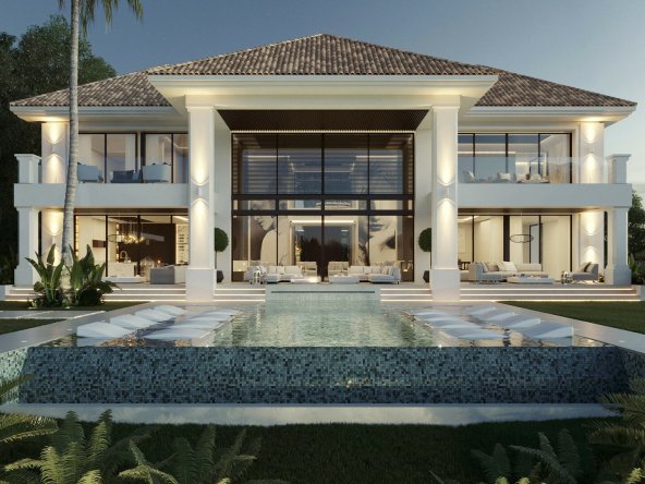 Mediterranean Benahavis Villa $5,483,225