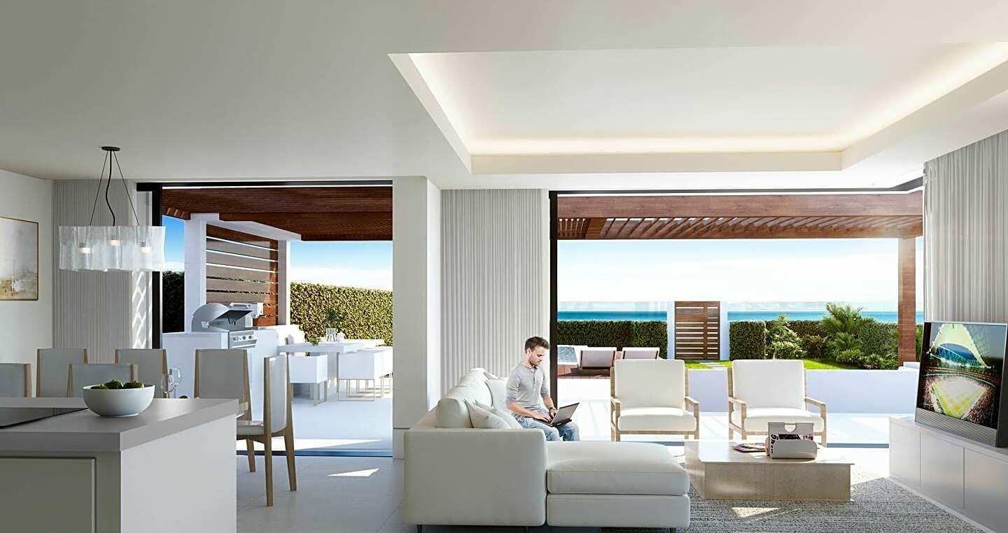 Estepona Flat Living Room