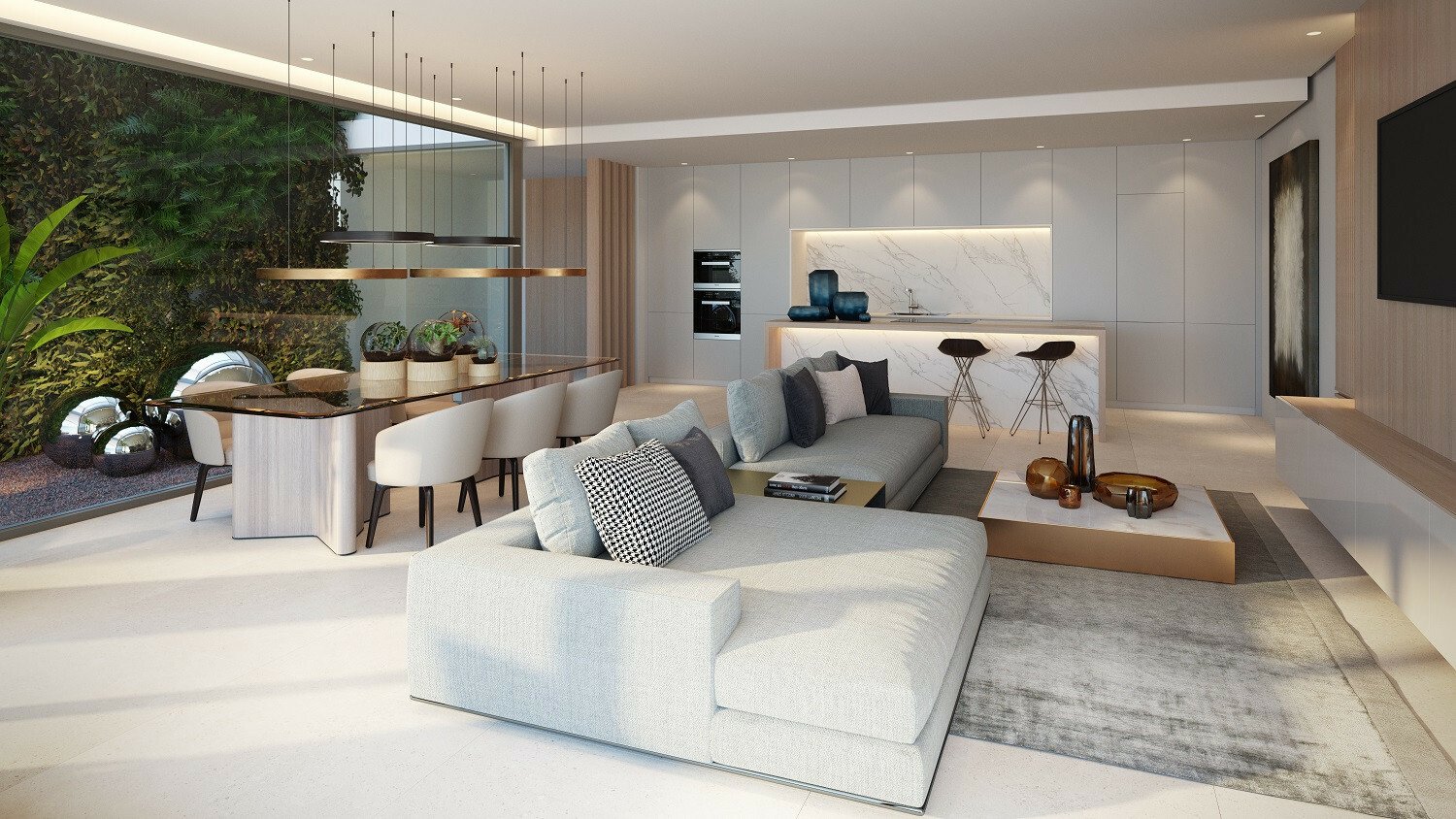 Benahavis Ground Floor Apartment Living Room
