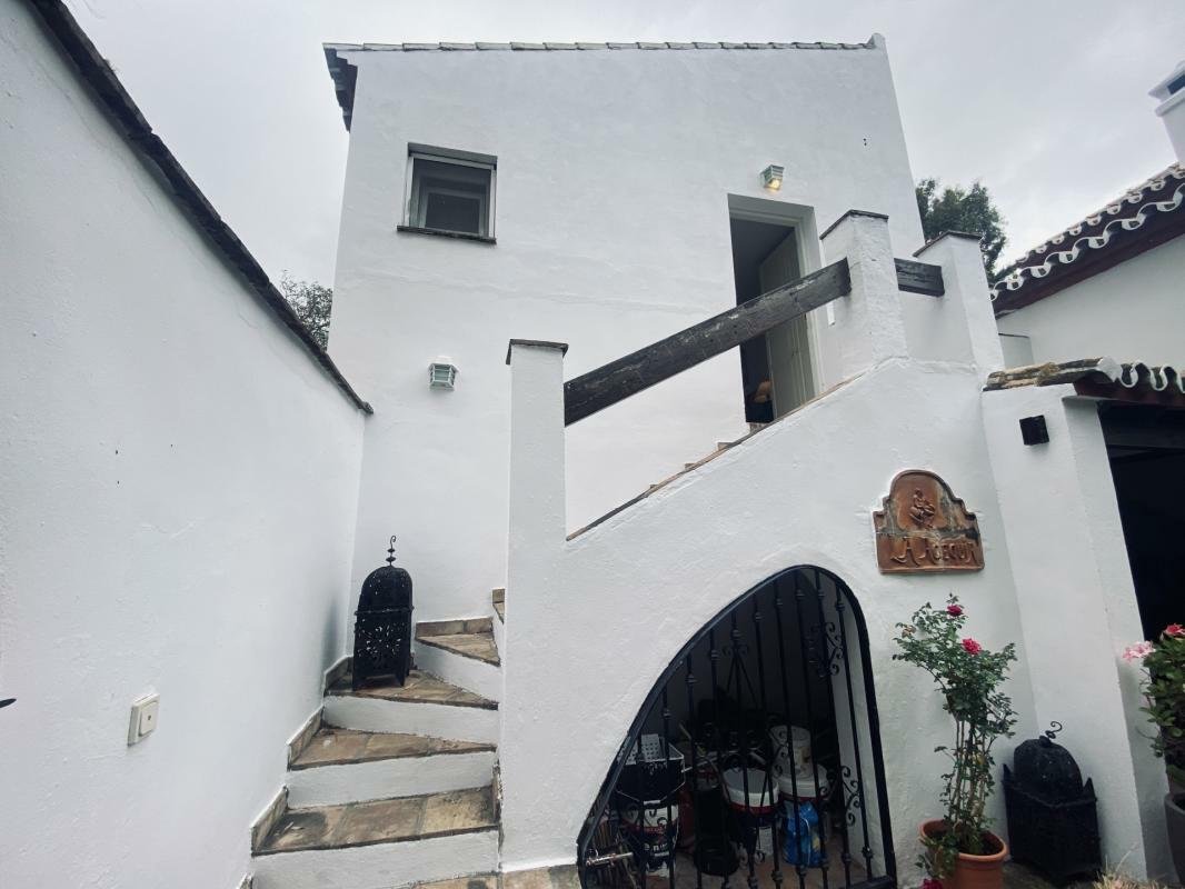 Villa in Benalmadena Costa Backyard
