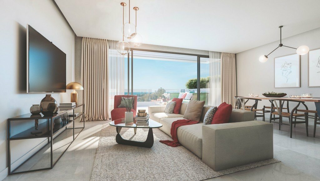 Marbella Apartamento Living Room