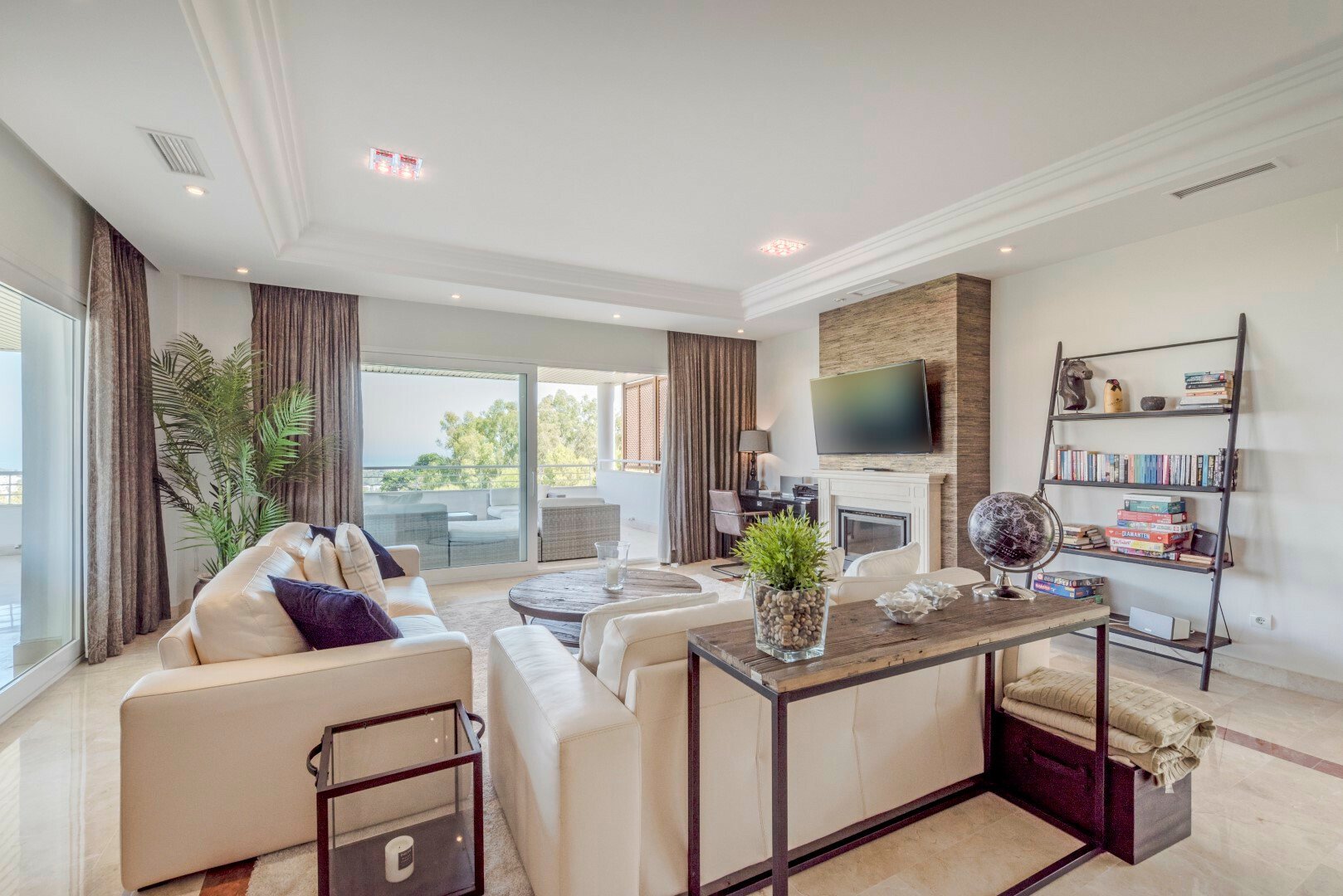 Marbella Duplex Penthouse Living Room