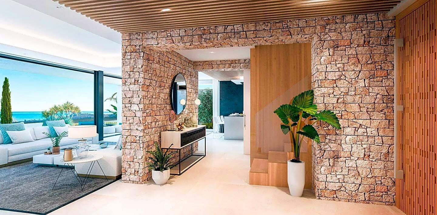Modern Estepona Villa Hallway