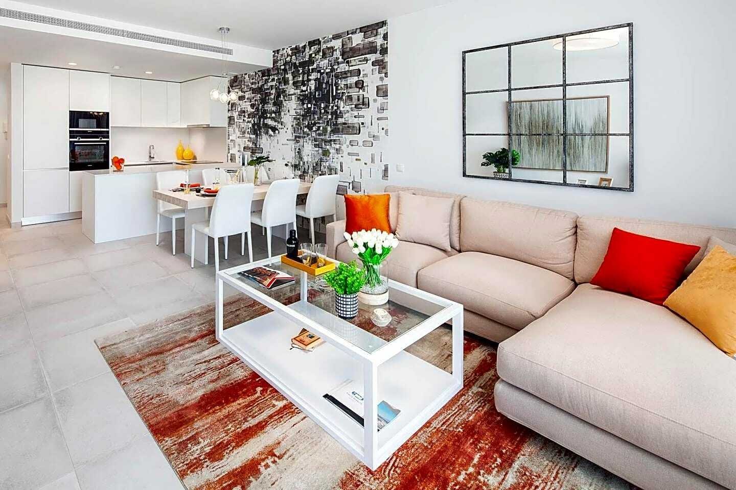 Estepona Modern Penthouse Living Room