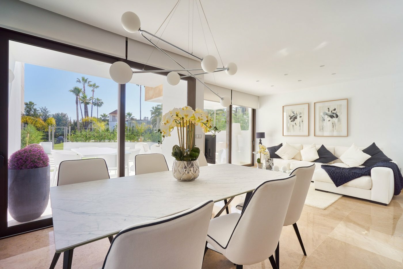 Marbella Terraced House Dining Room
