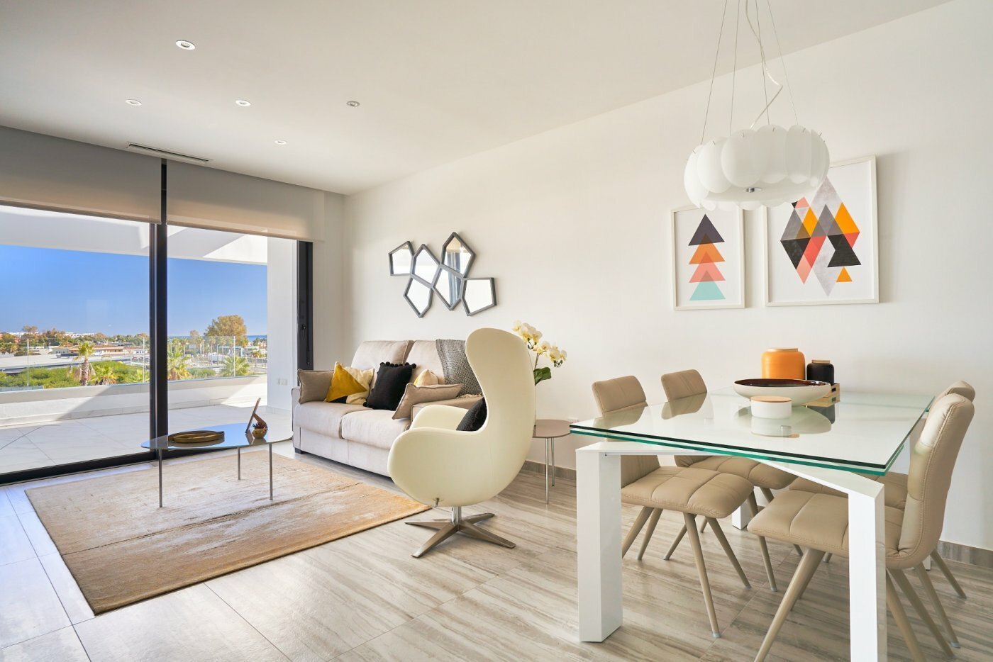 Estepona Penthouse Living Room