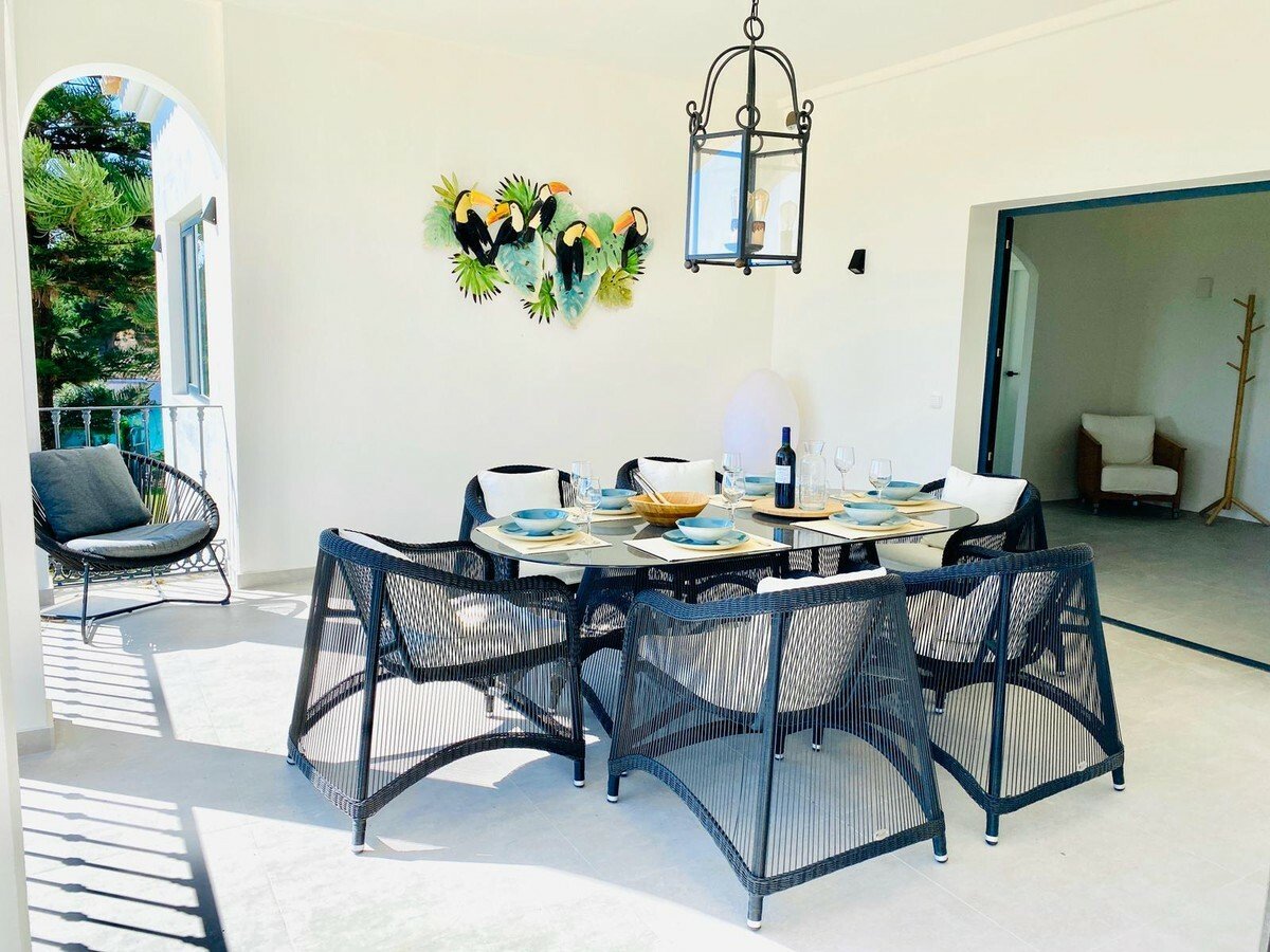 Villa In El Padron Patio