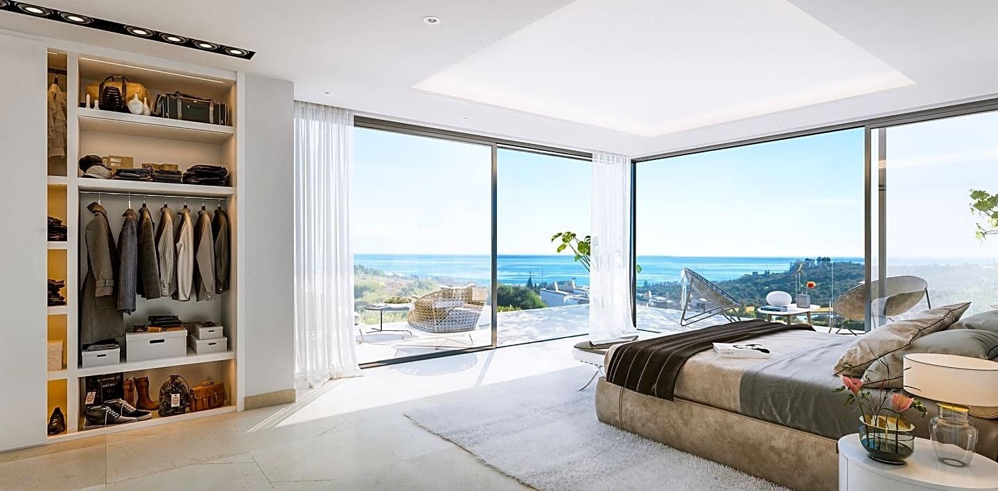 Modern Estepona Villa Bedroom
