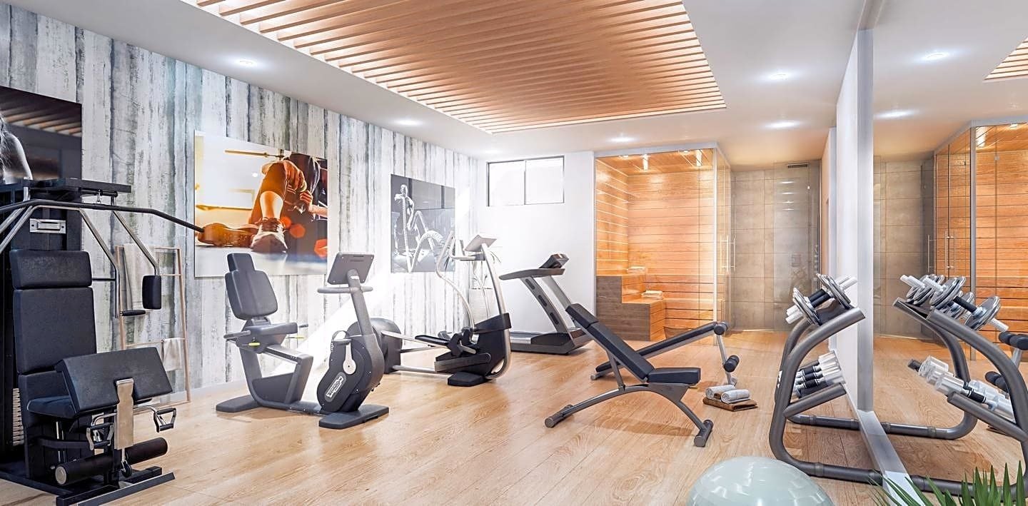 Modern Estepona Villa Gym