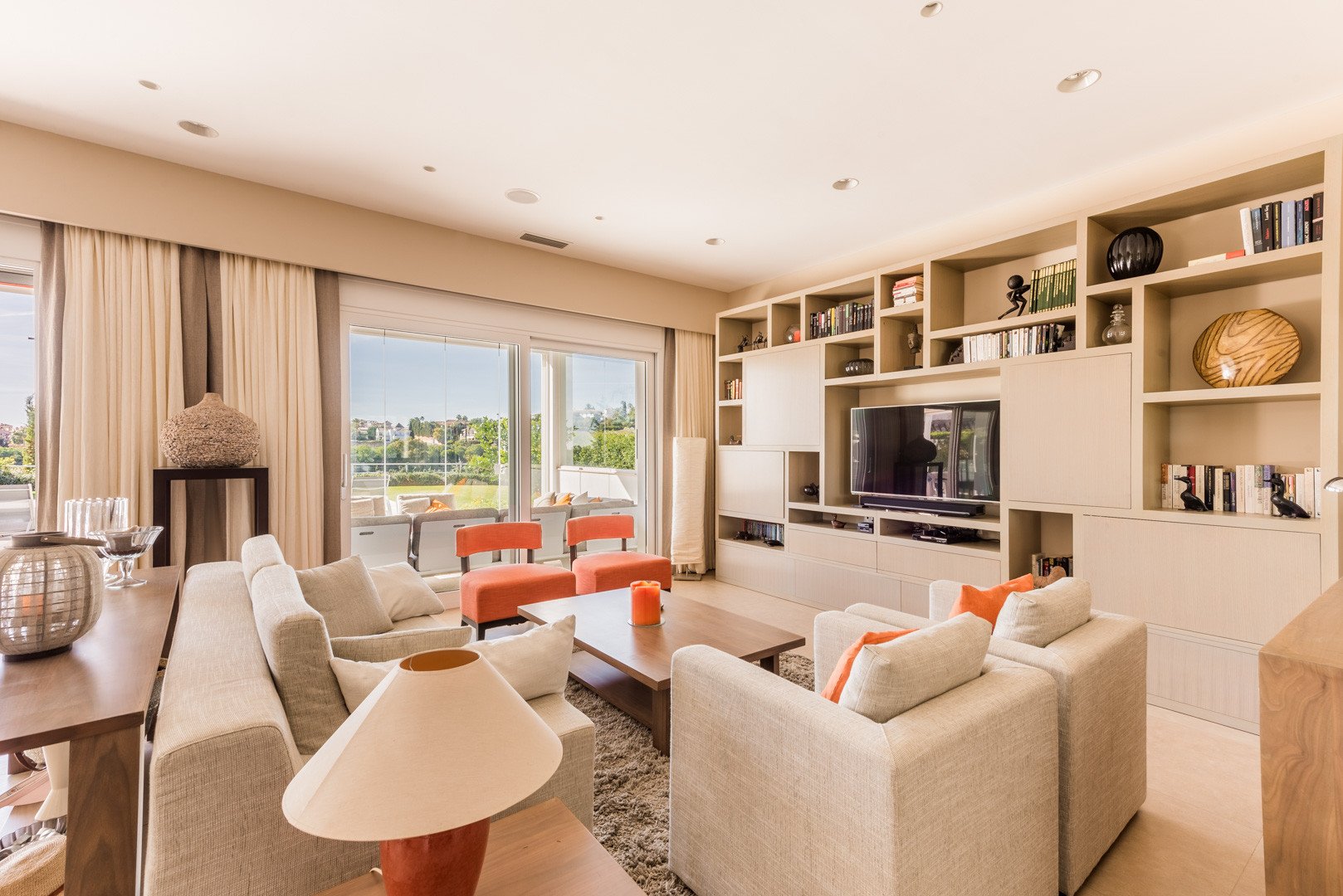 Stunning Elviria Villa Living Room