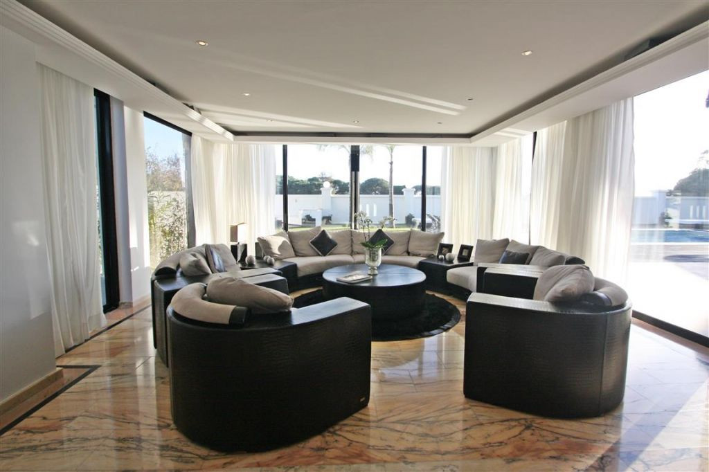Unique Marbella Villa Living Room