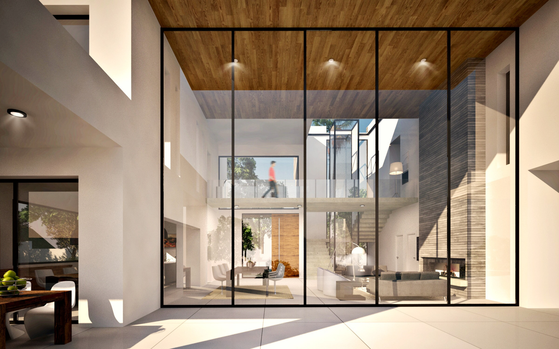 Contemporary Villa With Spectacular Sea Views Glass