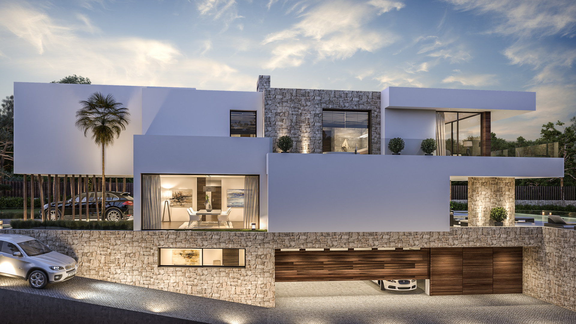 San Pedro de Alcantara Villa Road View