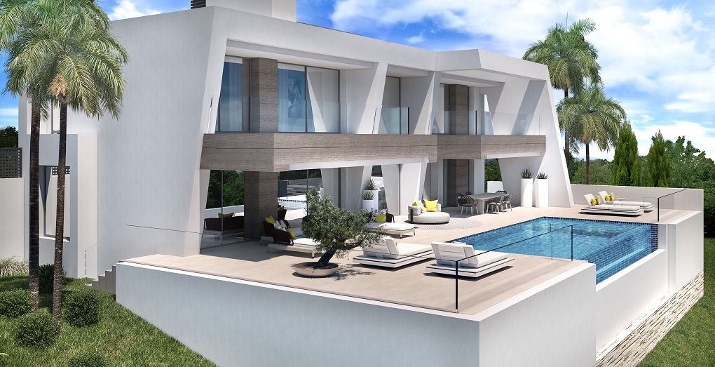 Contemporary Villas with Panoramic Views