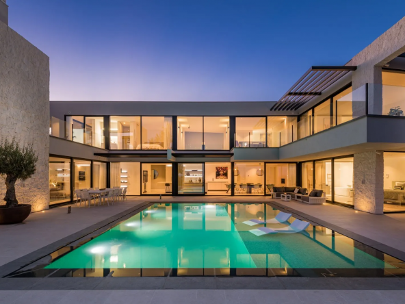 Sophisticated Frontline Golf Luxury Villa In Marbella $4,146,522